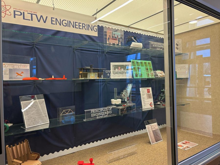 Engineering gallery is pictured at CTE Center on Jan. 24, 2023. (Kaylehn Molitor)