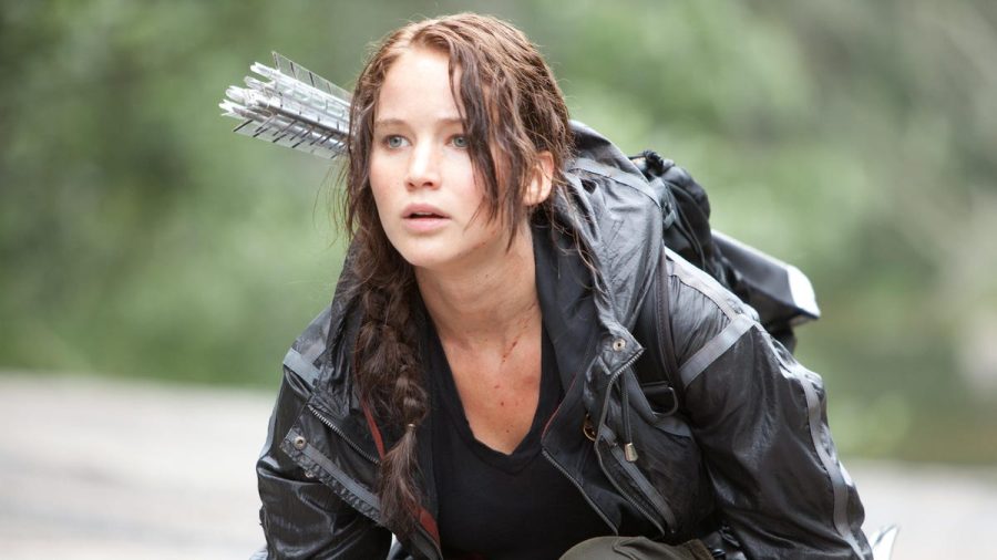 Katniss Everdeen (Jennifer Lawrence) is pictured in the first Hunger Games film. (Lionsgate)