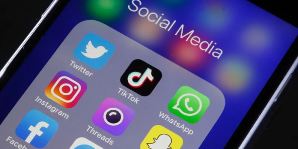 Social media apps, including Instagram and Tiktok, have been influential in the spread of global issues in the modern world (Chesnot/Getty Images)