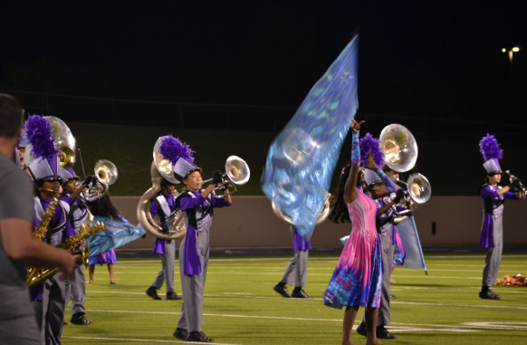The band performed ‘The Undersea’ at the Plano East Marching Invitational on Sept. 30, 2023, where they placed third in finals. (IHS Band)
