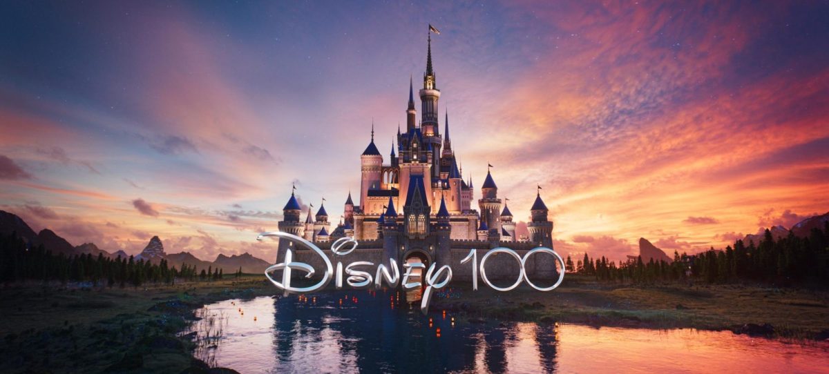 Disney’s Studio Logo features a reimagined visual of the Cinderella castle, announced at Disney’s bi-annual D23 event in 2022  to celebrate 100 years since the company’s founding. (Walt Disney Company)