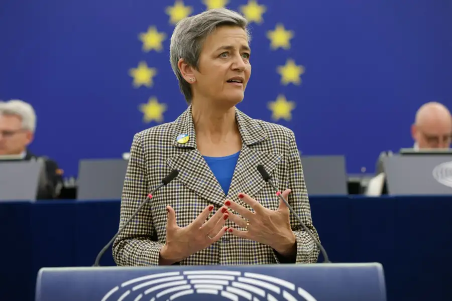 Margrethe+Vestager%2C+Executive+Vice-President+of+the+European+Commission+for+a+Europe+fit+for+the+Digital+Age%2C+explains+EUs+strategy+on+AI.+