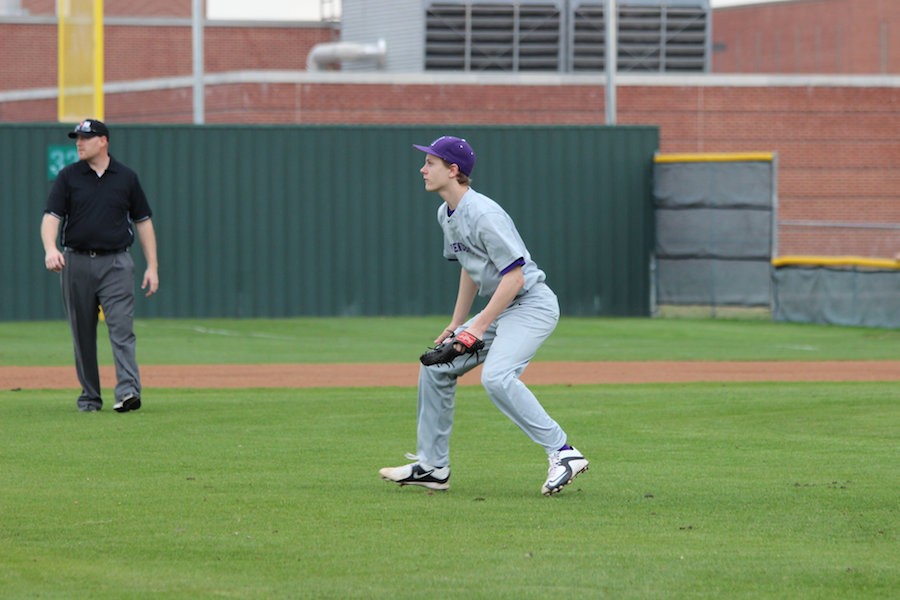 Zack Reynolds  (right) joined his older brother Matt on varsity this season. 