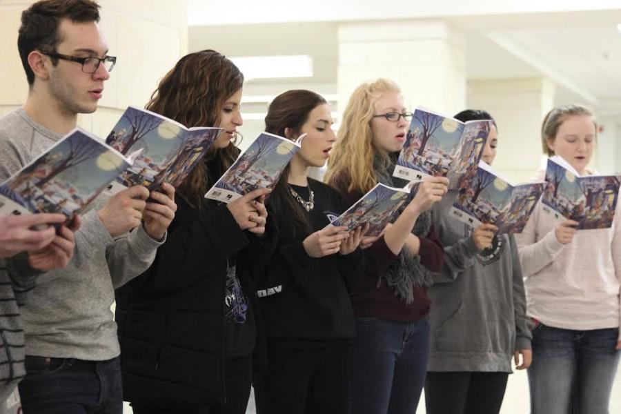 Choir students put in a lot of practice to get ready for their UIL competitions. 