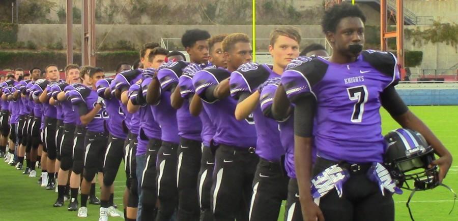 Our Knights varsity football team takes the field this year with a new "State of Mind."