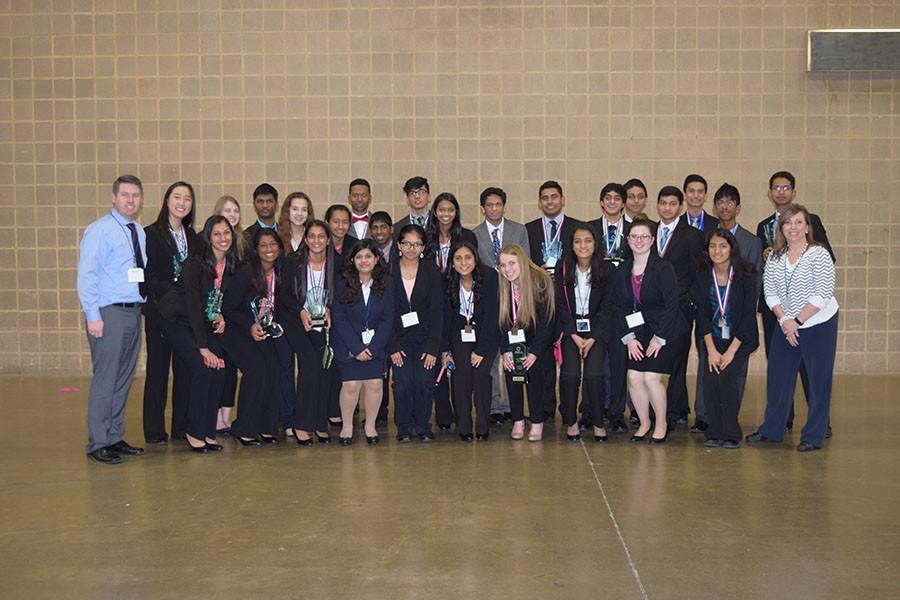 DECA after their state competition in San Antonio on February 25th and 26th.