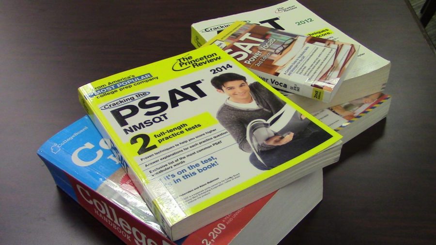 These are some of the books that students can use to study for the SAT and ACT. 